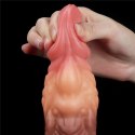 KOREK ANALNY 7.0'' DUAL LAYERED PLATINUM SILICONE PLUG 24-0135