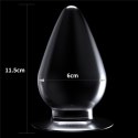KOREK ANALNY FLAWLESS CLEAR ANAL PLUG 4.5'' 24-0131
