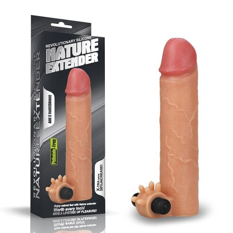 NAKŁADKA ADD 2 VIBRATING SILICONE EXTENDER 24-0090