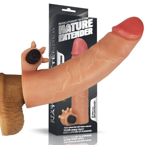 NAKŁADKA ADD 2 VIBRATING SILICONE EXTENDER 24-0090 NAKŁADKA ADD 2 VIBRATING SILICONE EXTENDER 24-0090