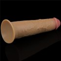 WIBRATOR 8.0'' DUAL LAYERED PLATINUM SILICONE ROTATOR 24-0155