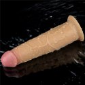 WIBRATOR 8.0'' DUAL LAYERED PLATINUM SILICONE ROTATOR 24-0155