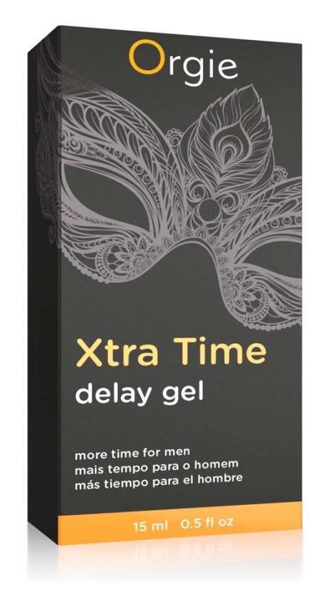 ŻEL OPÓŹNIAJĄCY XTRA TIME - DELAY GEL 15 ML 27-0010 ŻEL OPÓŹNIAJĄCY XTRA TIME - DELAY GEL 15 ML 27-0010