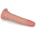 DILDO 7'' DUAL LAYERED PLATINUM SILICONE COCK 24-0227 DILDO 7'' DUAL LAYERED PLATINUM SILICONE COCK 24-0227