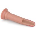 DILDO 7'' DUAL LAYERED PLATINUM SILICONE COCK 24-0227 DILDO 7'' DUAL LAYERED PLATINUM SILICONE COCK 24-0227