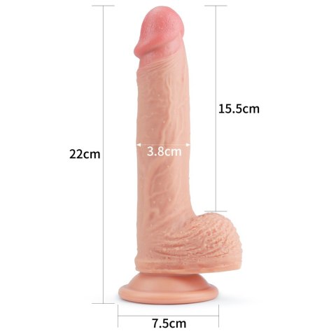 DILDO 8.5'' NATURE COCK 24-0320 DILDO 8.5'' NATURE COCK 24-0320