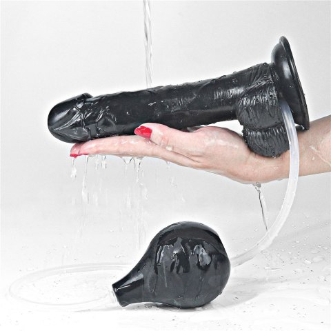 DILDO 9'' SQUIRT EXTREME DILDO - BLACK 24-0252 DILDO 9'' SQUIRT EXTREME DILDO - BLACK 24-0252