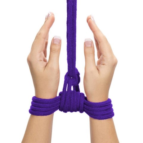 LINA FETISH BONDAGE ROPE 10M FIOLETOWA 24-0170 LINA FETISH BONDAGE ROPE 10M FIOLETOWA 24-0170