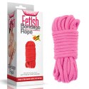 LINA FETISH BONDAGE ROPE 10M RÓŻOWA 24-0168 LINA FETISH BONDAGE ROPE 10M RÓŻOWA 24-0168