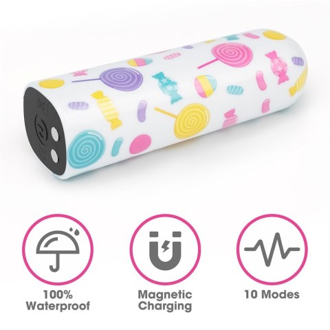 MINIWIBRATOR RECHARGEABLE LOLLIPOP MASSAGER 24-0262 MINIWIBRATOR RECHARGEABLE LOLLIPOP MASSAGER 24-0262