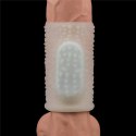 PIERŚCIEŃ NAKŁADKA VIBRATING DRIP KNIGHTS RING (WHITE) 24-0242