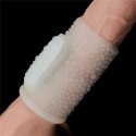PIERŚCIEŃ NAKŁADKA VIBRATING DRIP KNIGHTS RING (WHITE) 24-0242
