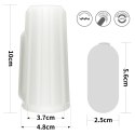 PIERŚCIEŃ NAKŁADKA VIBRATING RIDGE KNIGHTS RING (WHITE) 24-0243