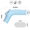 PIERŚCIEŃ VIBRATING WAVE KNIGHTS RING WITH SCROTUM SLEEVE 24-0315