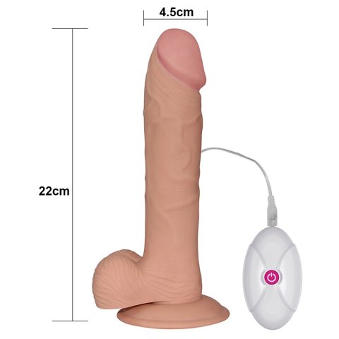WIBRATOR 9" THE ULTRA SOFT DUDE VIBRATING 24-0285 WIBRATOR 9" THE ULTRA SOFT DUDE VIBRATING 24-0285