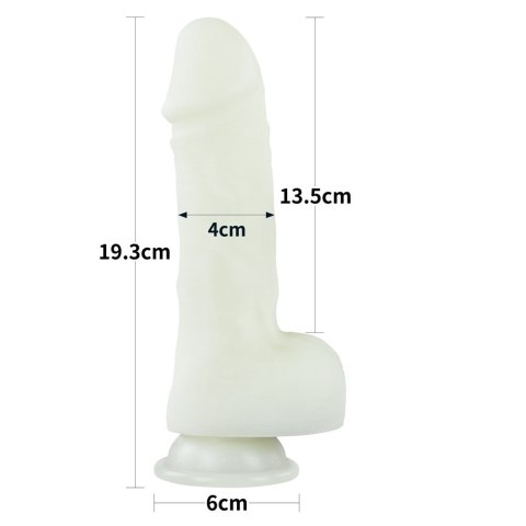 7.5'' LUMINO PLAY SILICONE DILDO 24-0348 7.5'' LUMINO PLAY SILICONE DILDO 24-0348