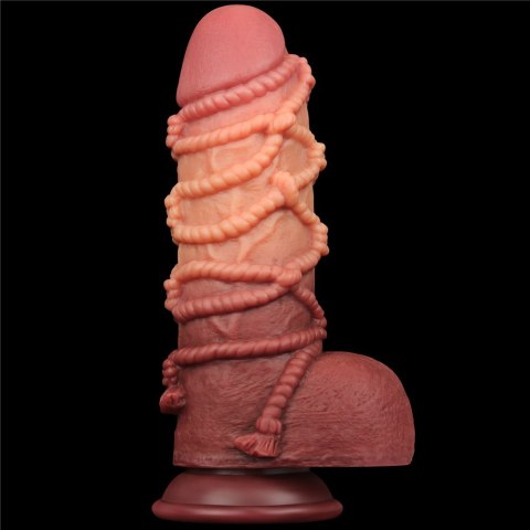 9.5'' DUAL LAYERED PLATINUM SILICONE COCK WIT 24-0533 9.5'' DUAL LAYERED PLATINUM SILICONE COCK WIT 24-0533