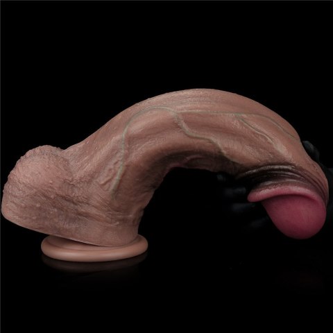 DILDO 13'' DUAL LAYERED SILICONE COCK XXL 24-0439 DILDO 13'' DUAL LAYERED SILICONE COCK XXL 24-0439