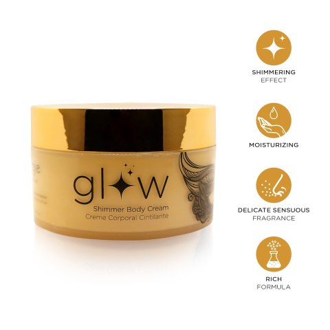 GLOW - SHIMMER BODY CREAM - 250 ML 27-0074 GLOW - SHIMMER BODY CREAM - 250 ML 27-0074