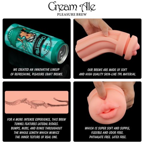 MASTURBATOR PLEASURE BREW MASTURBATOR-CREAM ALE 24-0339 MASTURBATOR PLEASURE BREW MASTURBATOR-CREAM ALE 24-0339