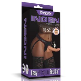 VIBRATING EASY STRAPON SET 24-0529