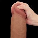 DILDO 14'' KING SIZED SLIDING SKIN DUAL LAYER DONG 24-0388