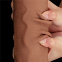 DILDO 14'' KING SIZED SLIDING SKIN DUAL LAYER DONG 24-0388