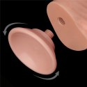 DILDO 8'' SLIDING SKIN DUAL LAYER DONG FLESH 24-0373