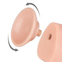 DILDO 9.5'' SLIDING SKIN DUAL LAYER DONG FLESH 24-0376