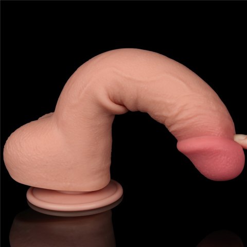 DILDO 9.5'' SLIDING SKIN DUAL LAYER DONG FLESH 24-0376 DILDO 9.5'' SLIDING SKIN DUAL LAYER DONG FLESH 24-0376