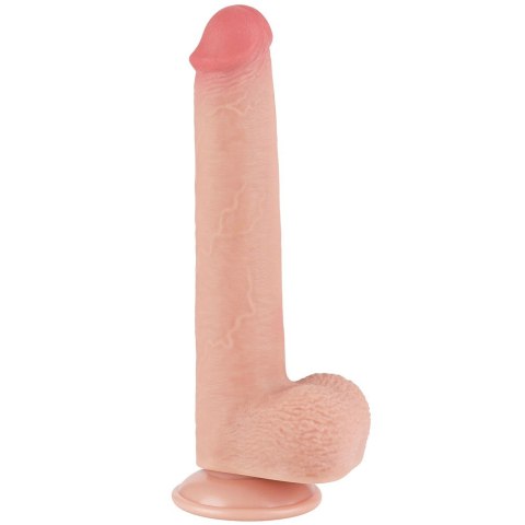 DILDO 9'' SLIDING SKIN DUAL LAYER DONG FLESH 24-0375 DILDO 9'' SLIDING SKIN DUAL LAYER DONG FLESH 24-0375