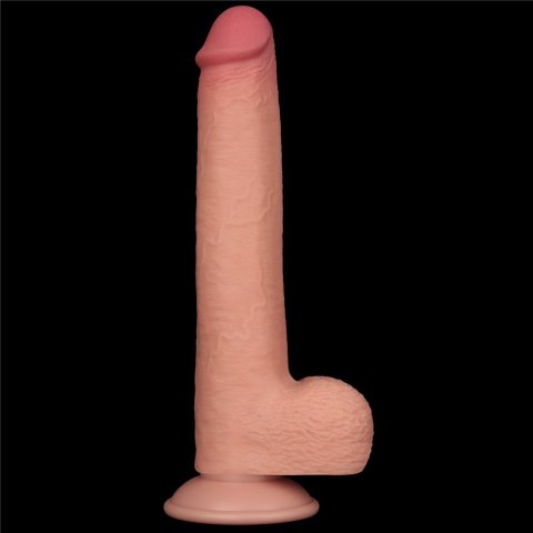 DILDO 9'' SLIDING SKIN DUAL LAYER DONG FLESH 24-0375 DILDO 9'' SLIDING SKIN DUAL LAYER DONG FLESH 24-0375