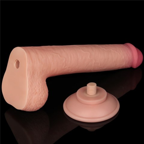 DILDO 9'' SLIDING SKIN DUAL LAYER DONG FLESH 24-0375 DILDO 9'' SLIDING SKIN DUAL LAYER DONG FLESH 24-0375