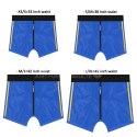 CHIC STRAP-ON SHORTS (28 - 31 CALI W PASIE) NIEBIESKI 24-0400