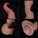 DILDO 7'' DUAL LAYERED SILICONE COCK 24-0389 DILDO 7'' DUAL LAYERED SILICONE COCK 24-0389