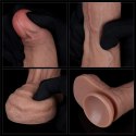 DILDO 8.5'' DUAL LAYERED SILICONE COCK 24-0516