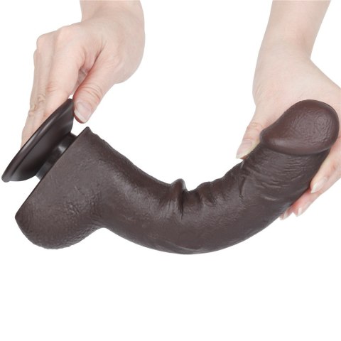DILDO 9.5'' SLIDING SKIN DUAL LAYER DONG CZARNE 24-0399 DILDO 9.5'' SLIDING SKIN DUAL LAYER DONG CZARNE 24-0399