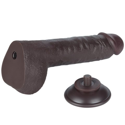 DILDO 9.5'' SLIDING SKIN DUAL LAYER DONG CZARNE 24-0399 DILDO 9.5'' SLIDING SKIN DUAL LAYER DONG CZARNE 24-0399