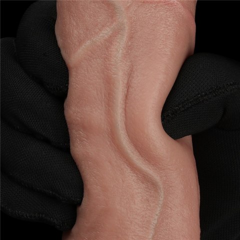 DILDO 9'' DUAL LAYERED SILICONE COCK 24-0395 DILDO 9'' DUAL LAYERED SILICONE COCK 24-0395