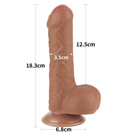 DONG 7'' SLIDING SKIN DUAL LAYER 24-0515 DONG 7'' SLIDING SKIN DUAL LAYER 24-0515