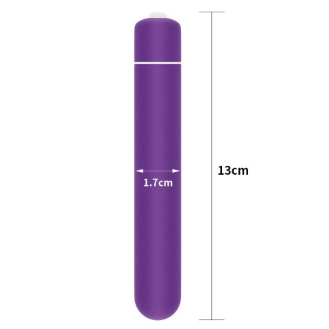 MINIWIBRATOR X-BASIC BULLET 10 SPEEDS FIOLETOWY 24-0420 MINIWIBRATOR X-BASIC BULLET 10 SPEEDS FIOLETOWY 24-0420