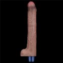 WIBRATOR 10.5" REAL SOFTEE VIBRATING DILDO 24-0398