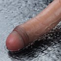 WIBRATOR 10.5" REAL SOFTEE VIBRATING DILDO 24-0398