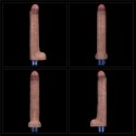 WIBRATOR 10.5" REAL SOFTEE VIBRATING DILDO 24-0398