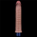 WIBRATOR 9.5" REAL SOFTEE VIBRATING DILDO 24-0392