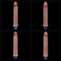 WIBRATOR 9.5" REAL SOFTEE VIBRATING DILDO 24-0392