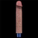 WIBRATOR 9" REAL SOFTEE VIBRATING DILDO 24-0391