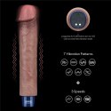 WIBRATOR 9" REAL SOFTEE VIBRATING DILDO 24-0391