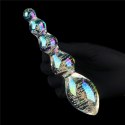 DILDO GLOW-IN-THE-DARK TWILIGHT GLEAM GLASS 24-0447