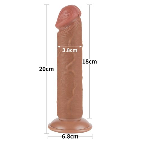 DONG 8'' SLIDING SKIN DUAL LAYER 24-0512 DONG 8'' SLIDING SKIN DUAL LAYER 24-0512